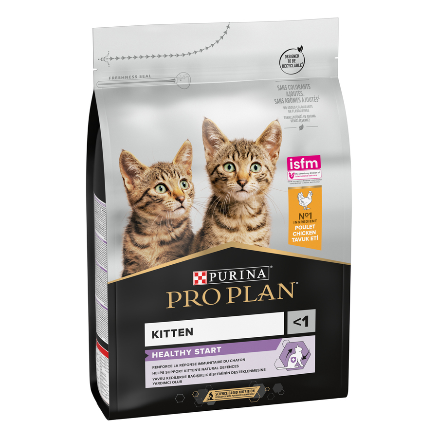 Ração Pro Plan para Gatinhos com Sabor de Frango