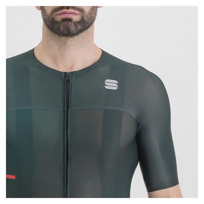 Maillot Manches Courtes Sportful Light Pro Vert