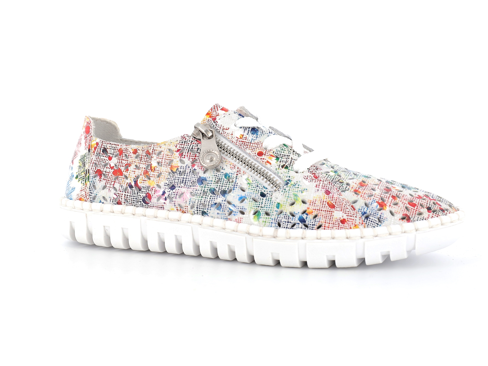 Rieker-M2306 Cuir Fleuri