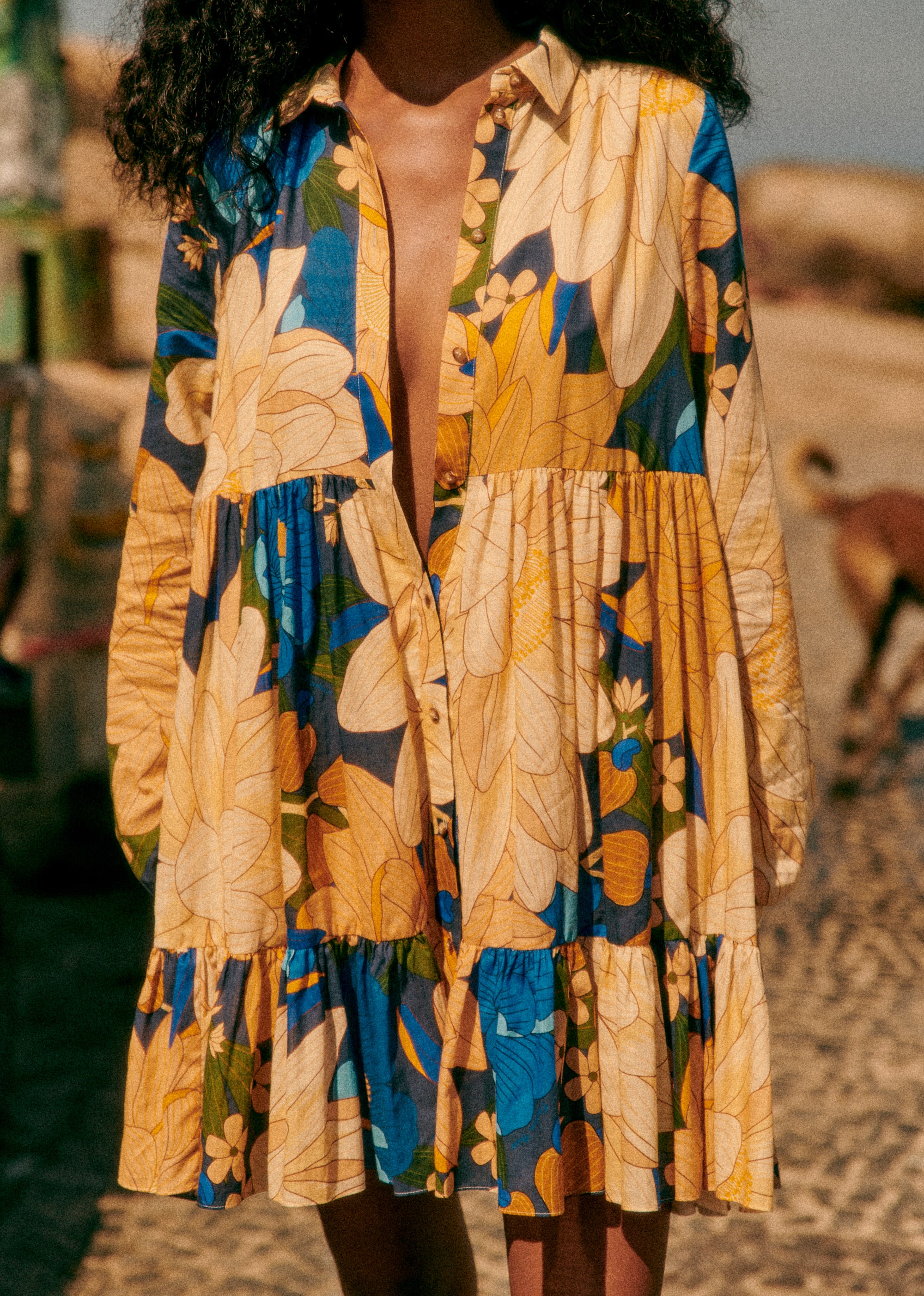 Robe Hilma - Sézane x FARM Rio - Floral mandacaru - E-SHOP/ROBES 5905166