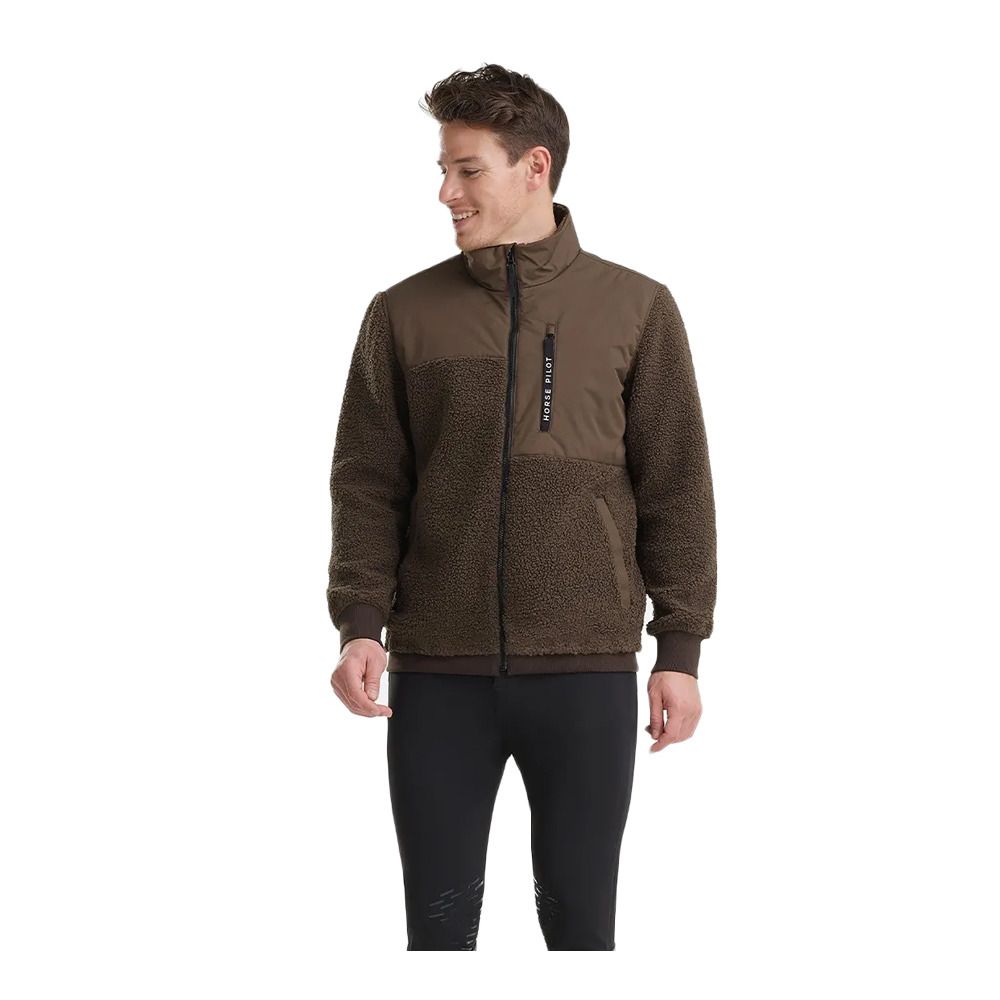 Horse Pilot SHERPA - Polaire Homme brown