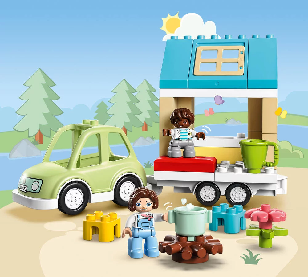 LEGO®DUPLO®MA VILLE 10986 - LA MAISON FAMILIALE SUR ROUES