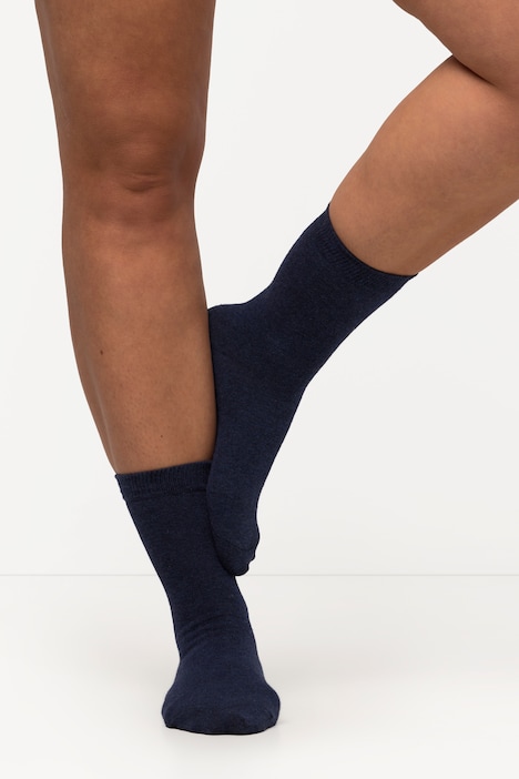 Socken, meliert, Halbschaft