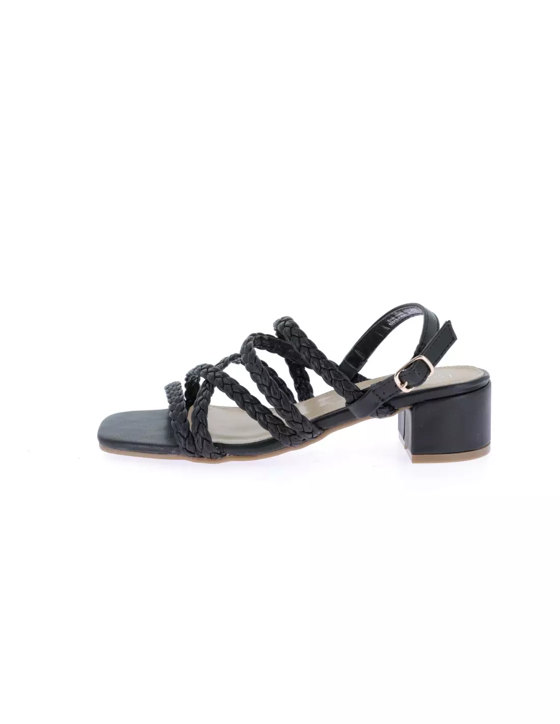 CLAUDIA GHIZZANI 2AA1581101 - Sandales & nu-pieds BLACK-PU
