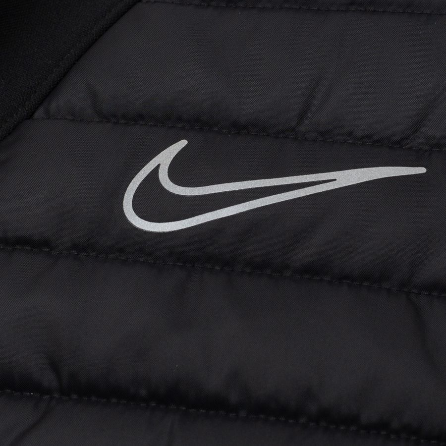 Nike Maillot d'Entraînement Therma-FIT Academy Drill Winter Warrior - Noir/Jaune Fluo/Argenté Enfant