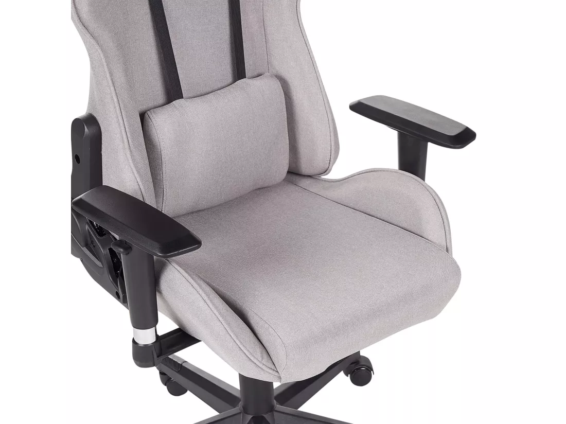 Siège de gaming WARRIOR Gris clair