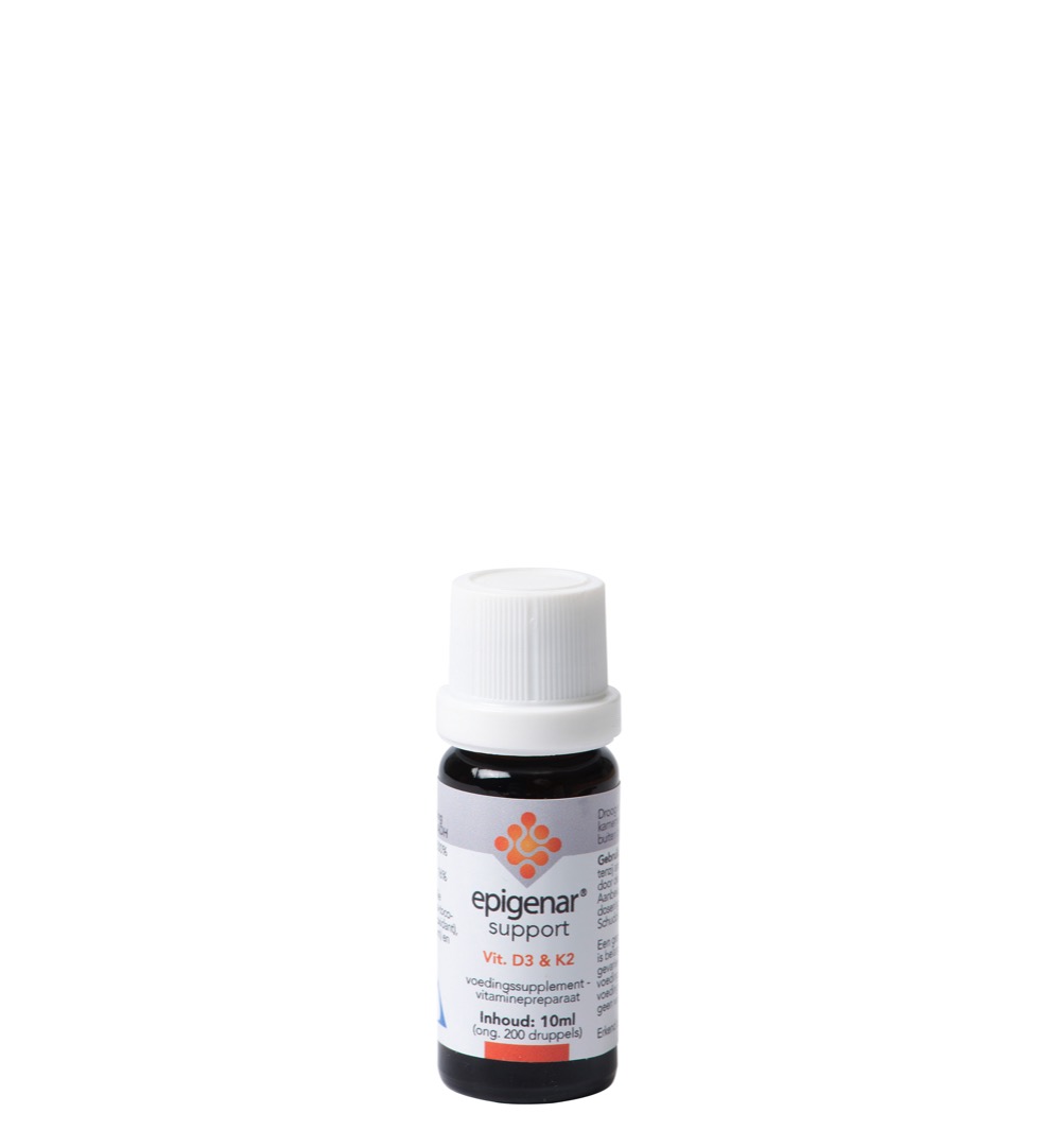 Epigenar Support vitamine D3 & K2 druppels (10 ml)