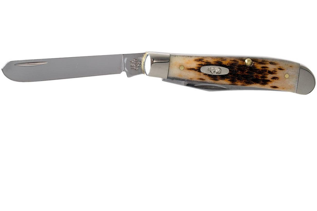 Case Mini Trapper Amber Jigged Bone, 00013, 6207 SS zakmes