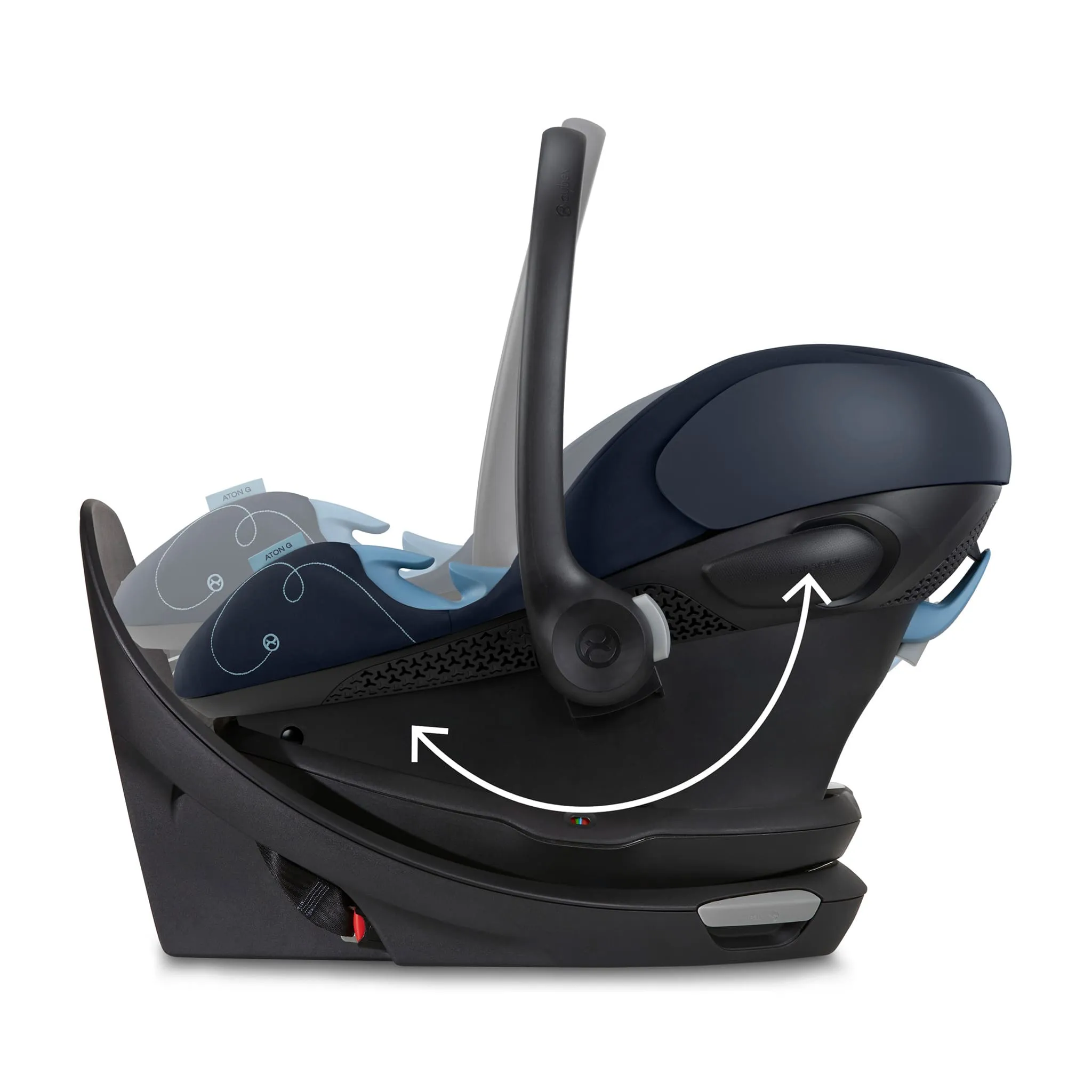 Cybex Siège d'Auto Aton G Swivel - Bleu Océan