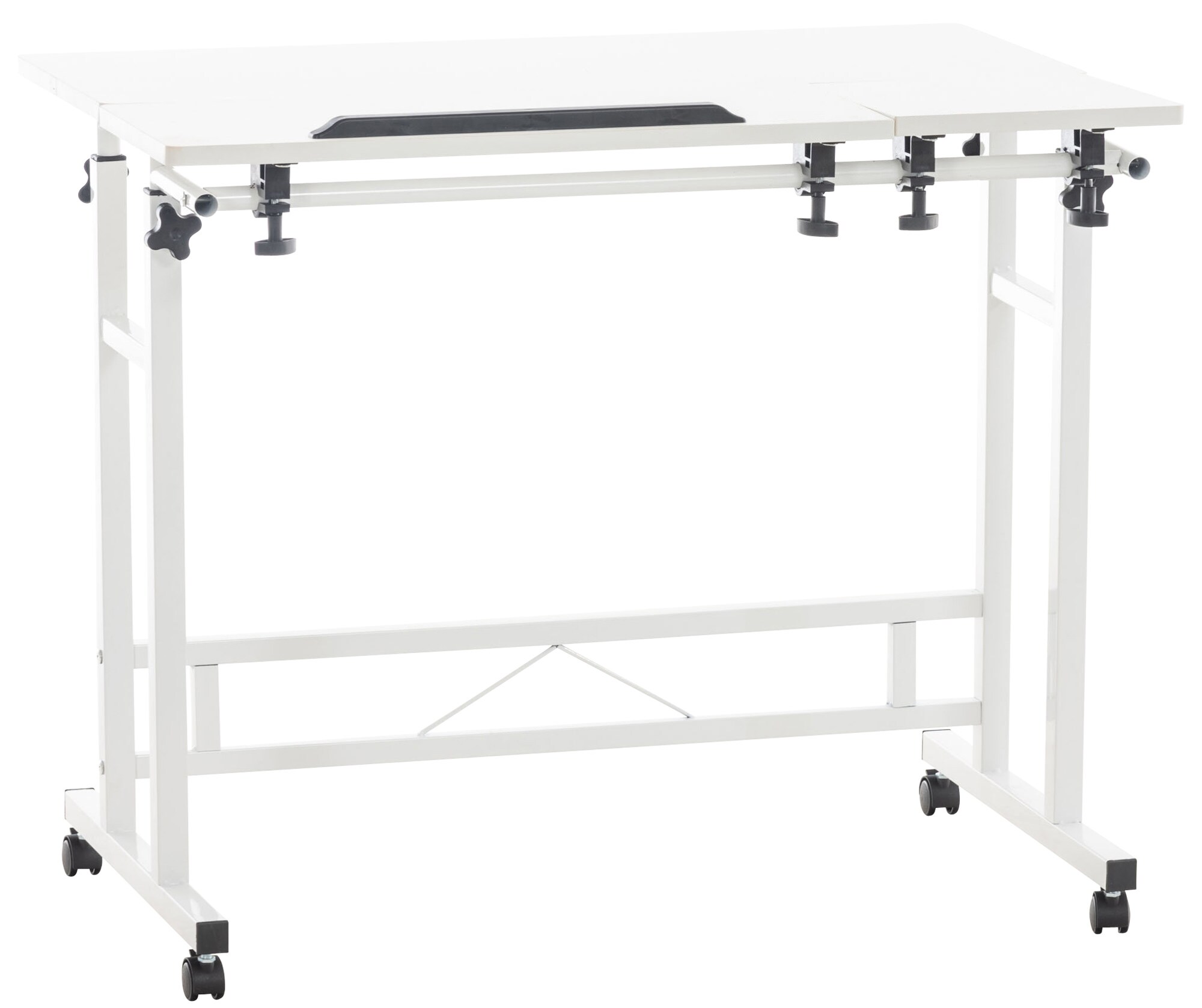CLP Schreibtisch Telford I Neigbarer Computertisch Aus Metall I Laptoptisch Im Industrial Look
