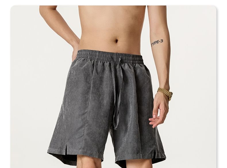 Baethreads - Strandshorts met trekkoordtaille en zakken in 7 kleuren