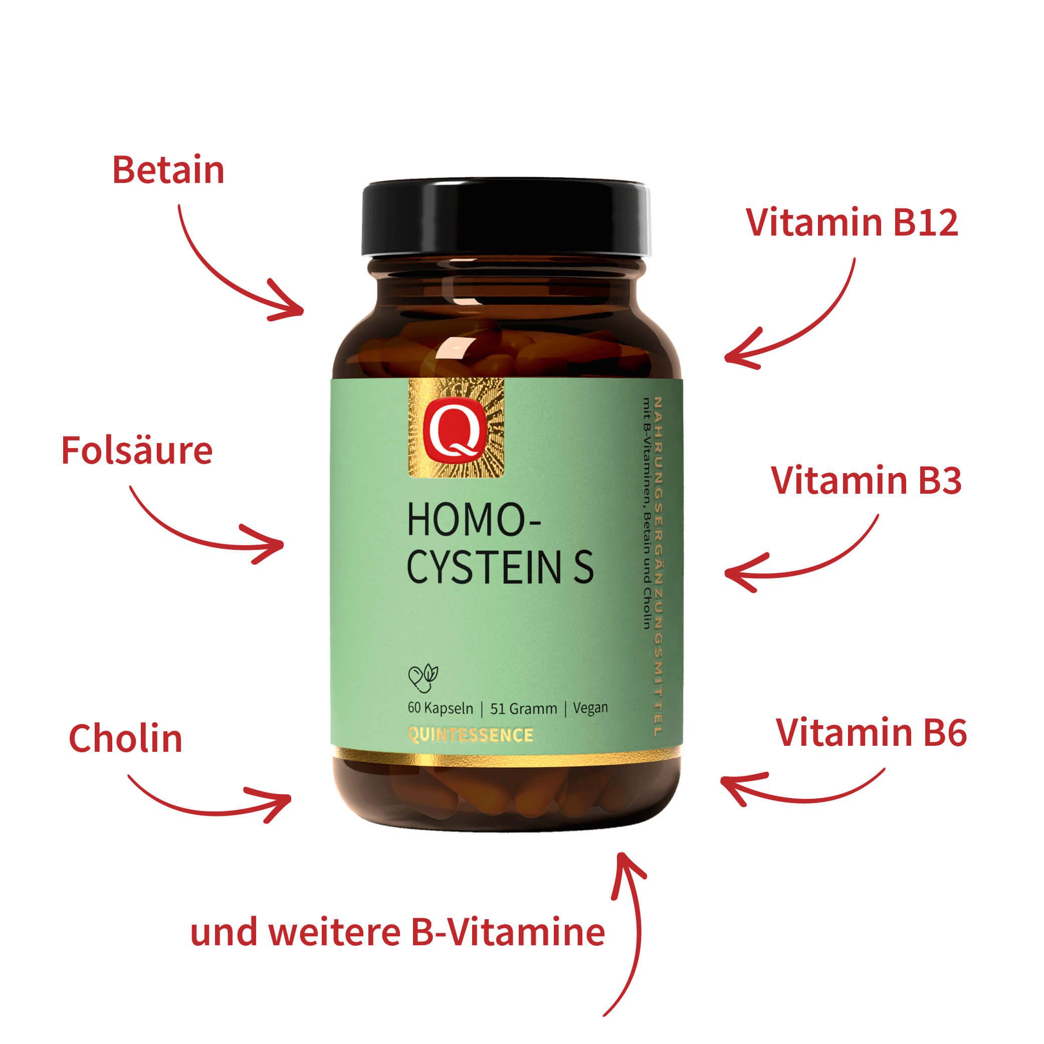 Homocystein S  Kapseln von Quintessence