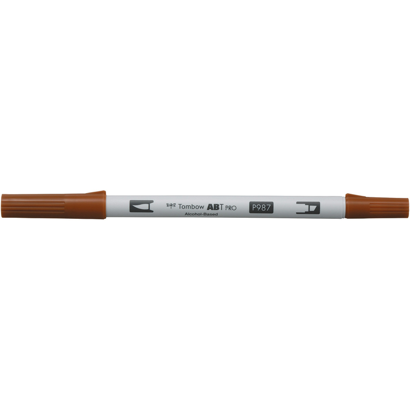 Tombow Pinselstift Dual Brush Pen ABT PRO, bronze