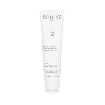 Sothys Máscara purificante de duas argilas (tamanho do salão)  150ml/5.07oz