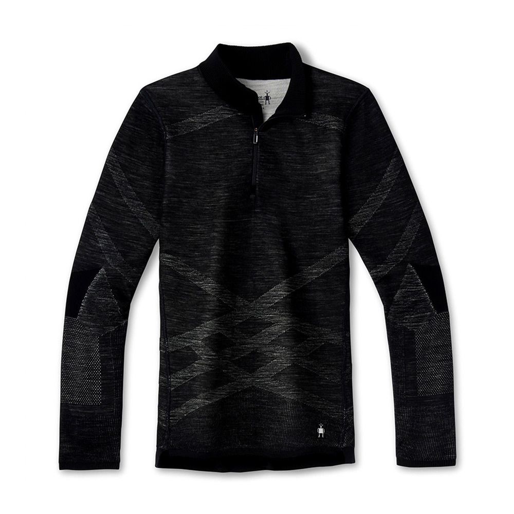 Smartwool INTRAKNIT M200 1/4 ZIP - Sous-couche Femme black