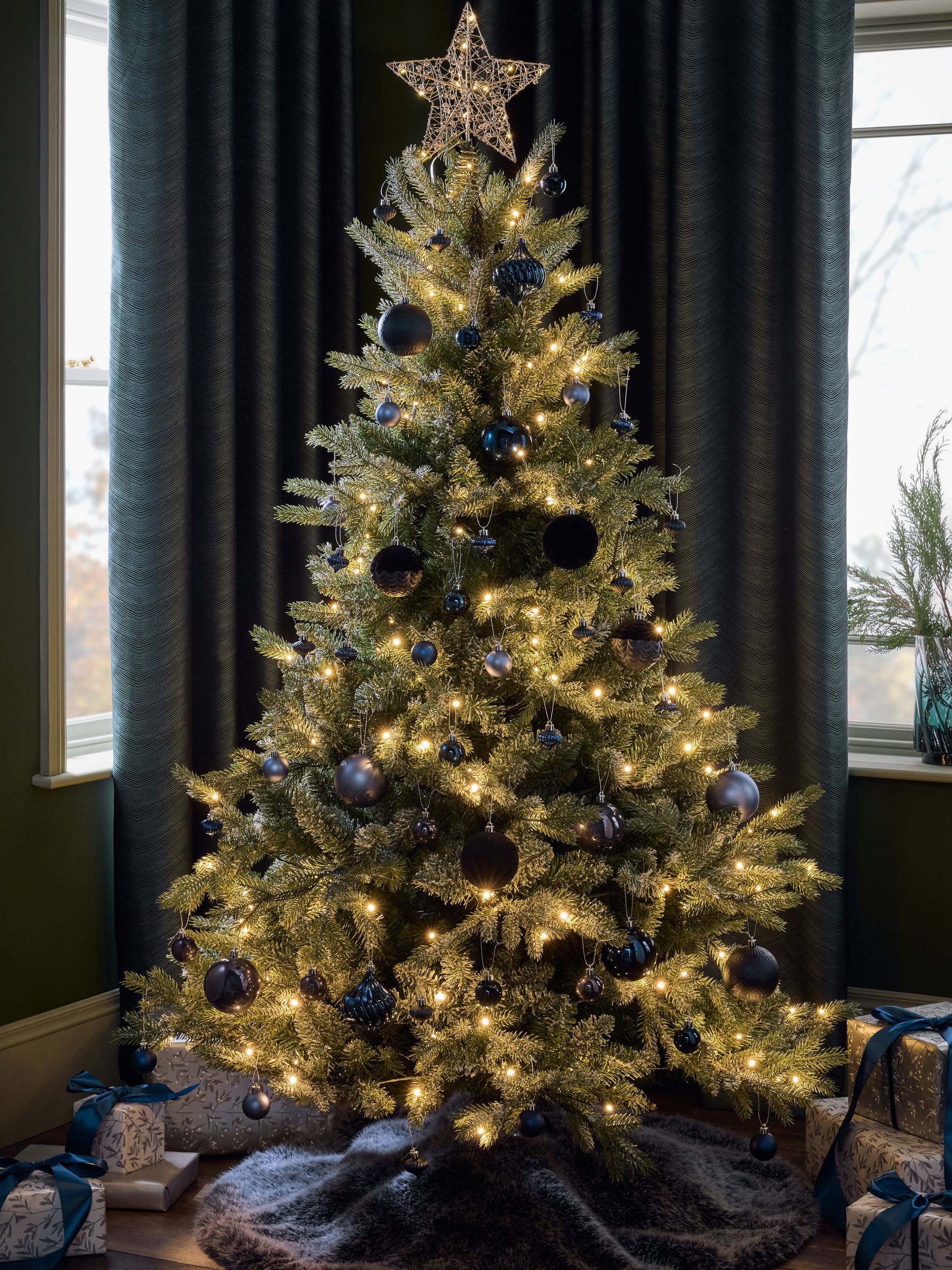 Set van 50 onbreekbare kerstballen