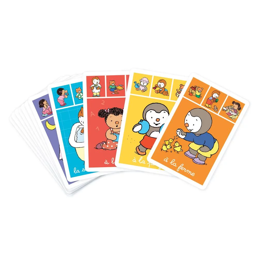 T'CHOUPI - MON PREMIER JEU DE FAMILLES