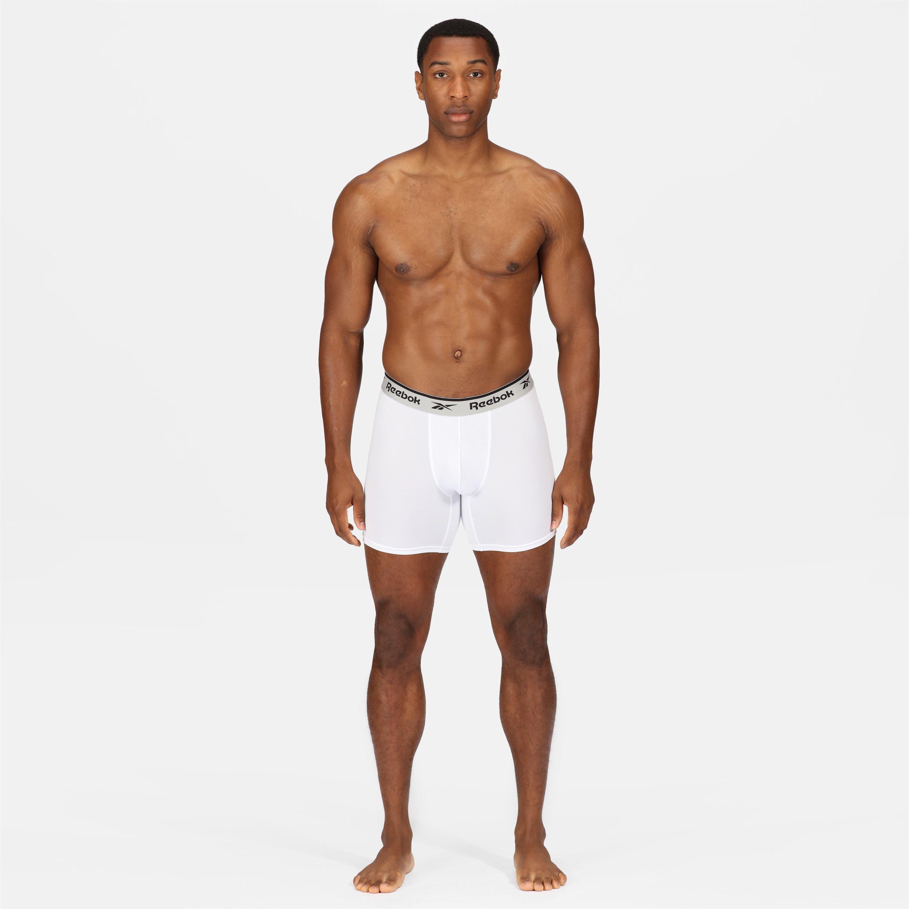 Reebok 3 Pack Boxer Shorts Mens