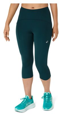 Collant 3/4 Asics Road High Waist Vert Femme