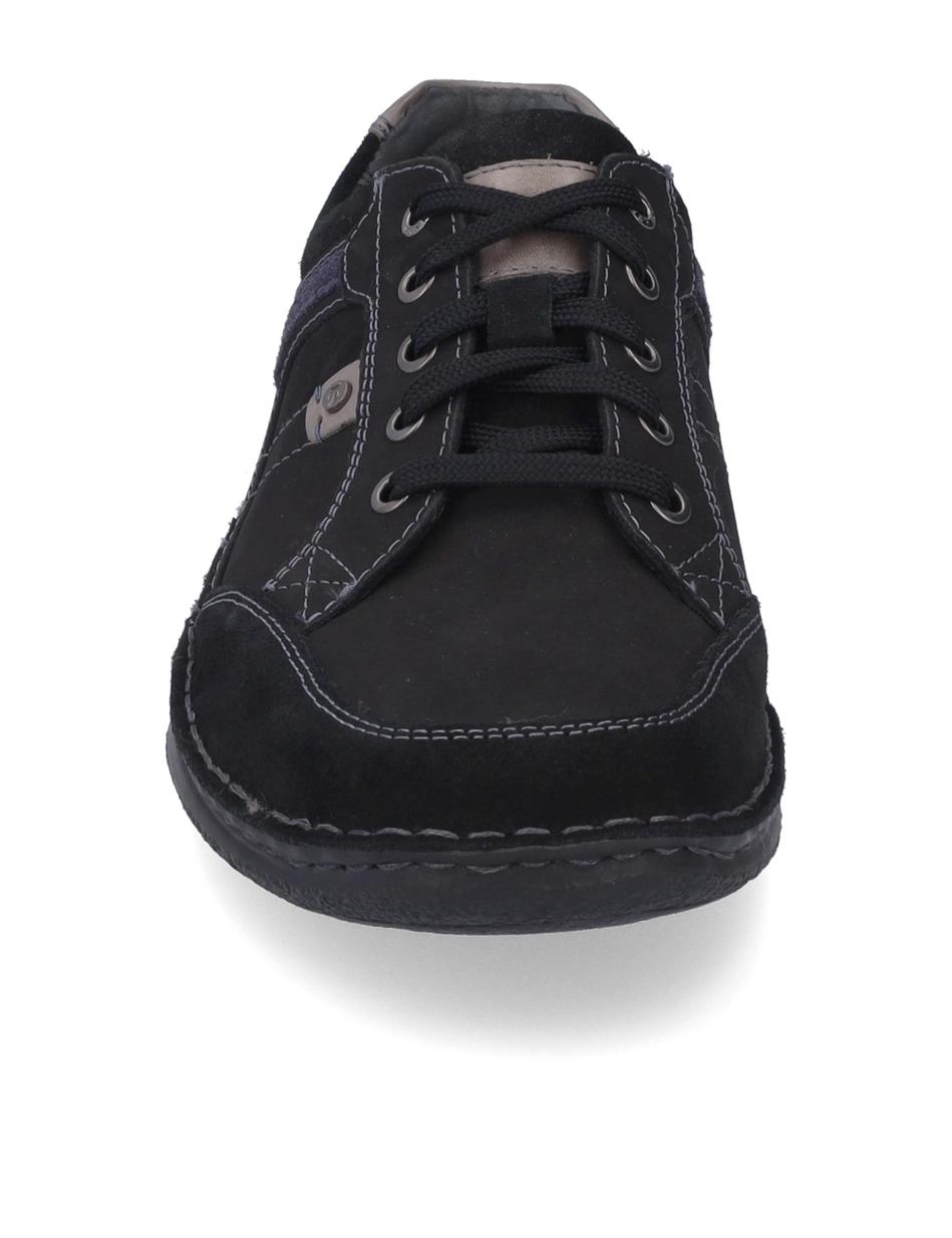 Halbschuh Anvers 42, schwarz-kombi