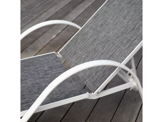 Bain de soleil en aluminium Sunset