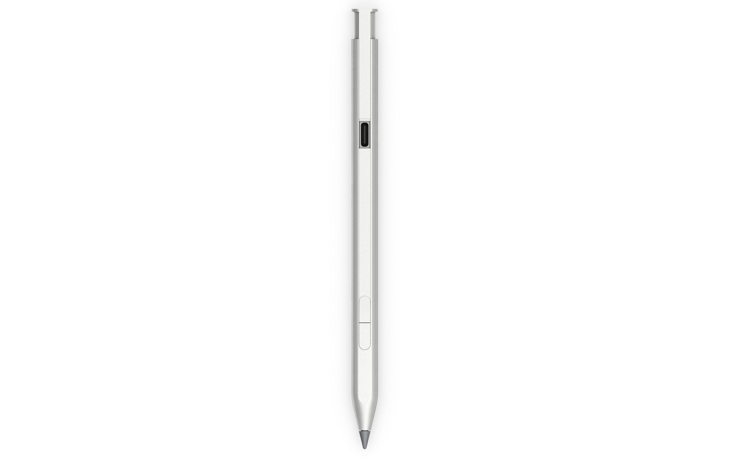 Eingabestift Tilt Pen MPP 2.0 3J123AA SilberHP Eingabe-Stift mit verbesserter Technik und langer Akkulaufzeit
