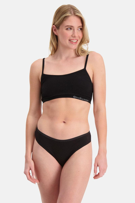 Bamboo basics zwarte dames ondergoed