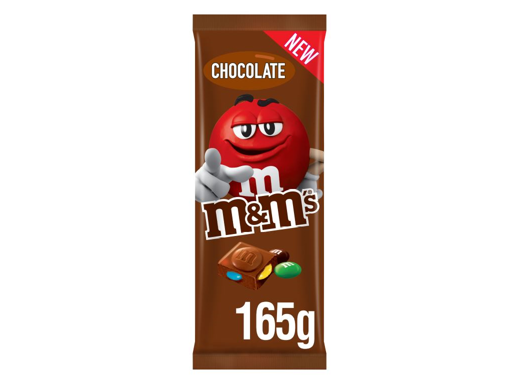 TABLETE CHOCOLATE LEITE M&M'S 165G
