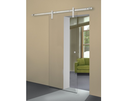 Pertura Freia helder glazen schuifdeurvleugel 2043 x 720 x 8 mm links/rechts voor Tildra-beslag