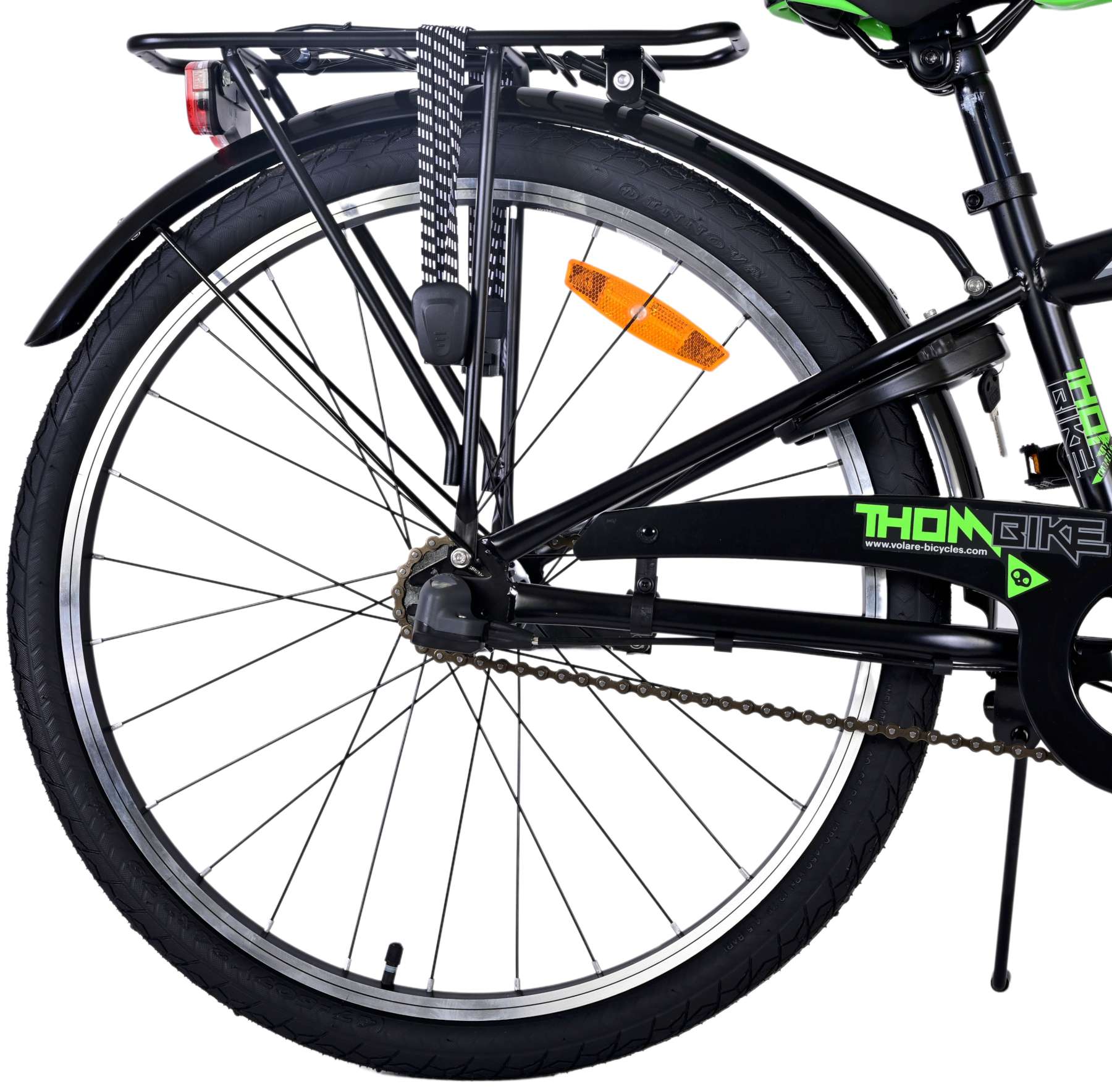 TPFSports Thombike Kinderfahrrad - Jungen - 24 Zoll - Rücktritt + Handbremse - 3 Gänge - Blau