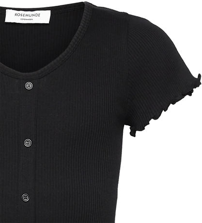 Rosemunde T-Shirt - Rib - Baybay - Schwarz