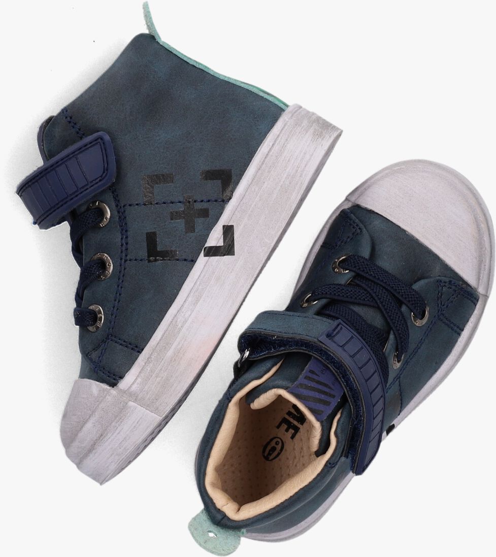 SHOESME blauwe shoesme hoge sneaker sh21w024