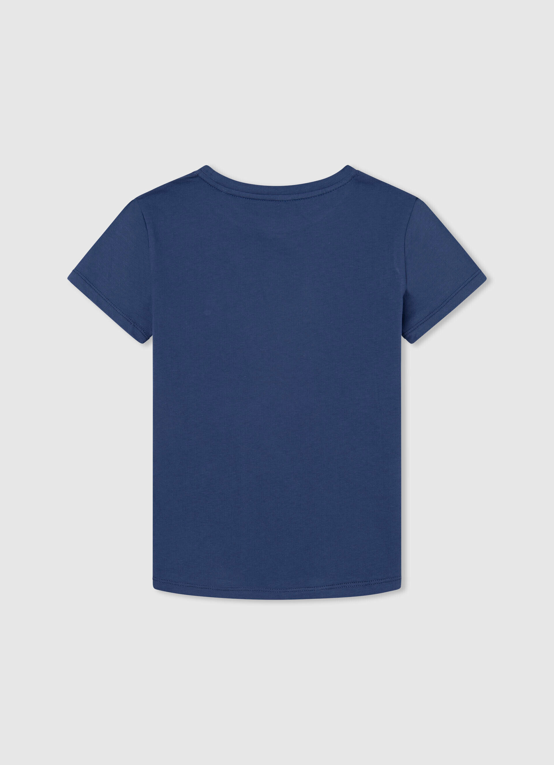CAMISETA COM LOGOTIPO ESTAMPADO - jarman azul