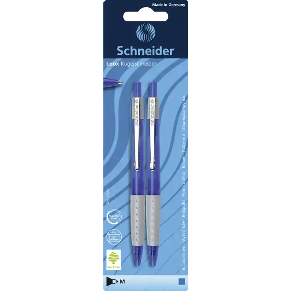 Kugelschreiber Loox Blister, blau