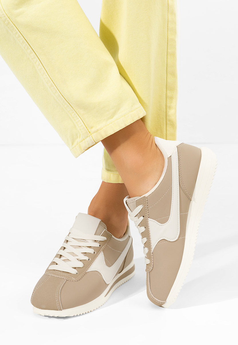 Baskets pour femme kaki Adiania