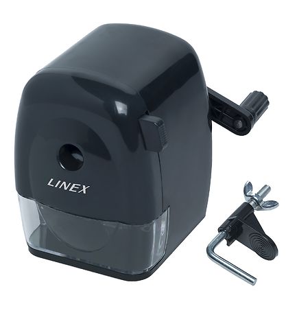 Linex Anspitzer m. Kurbel - Schwarz