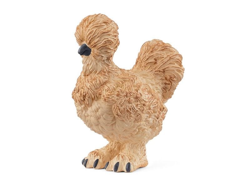 Schleich Spielzeugfigur Farm World Seidenhuhn Hochwertige Tierfigur