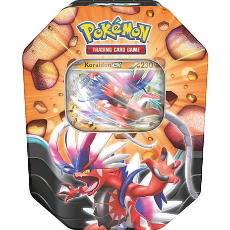 Pokémon tin summer ex slashing legends – flere varianter – assorteret