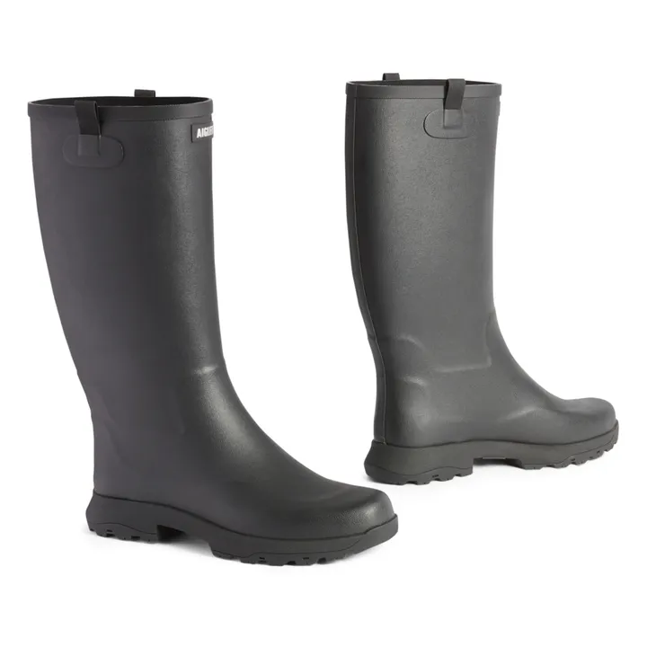 Aigle Bottes De Pluie Alya Hautes | Noir