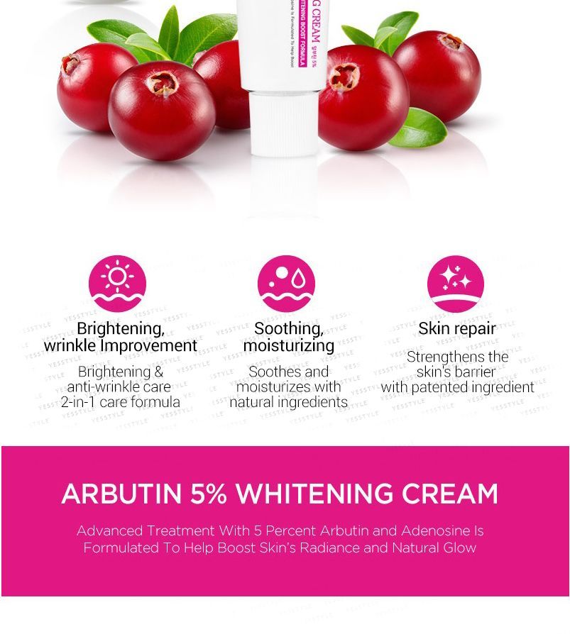 TOSOWOONG - Arbutine 5% bleekcrème
