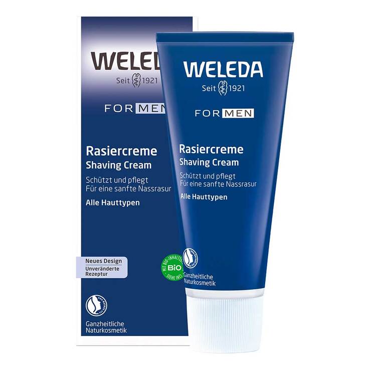 Weleda for Men Rasiercreme, 75 ml