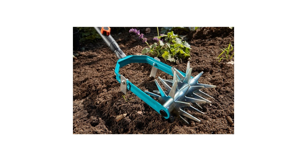 GARDENACombisystem sterfrees met wiedmes schoffel  (Turquoise, 3195-20)