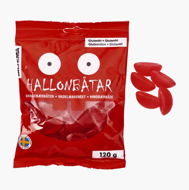 Bringebærbåter, 120 g