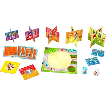 HABA 305912 - Kinderspiel Rhino Hero Junior