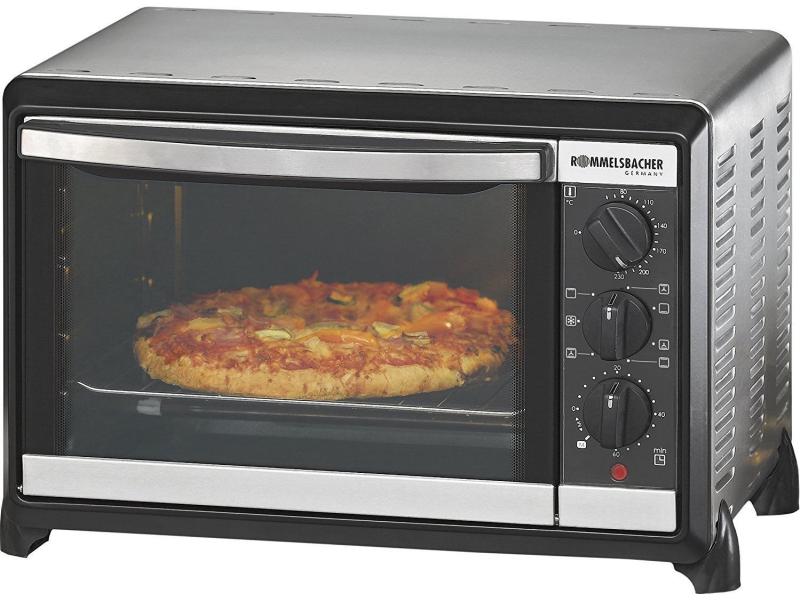 Rommelsbacher Backofen 20.BG 1055/E 18 l, Schwarz Kleinbackofen