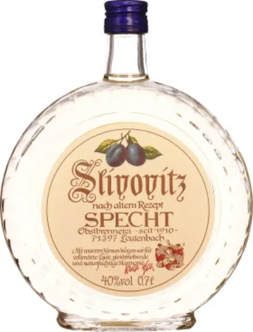 SPECHT SLIVOVITZ PRUIMENJENEVER 70CL