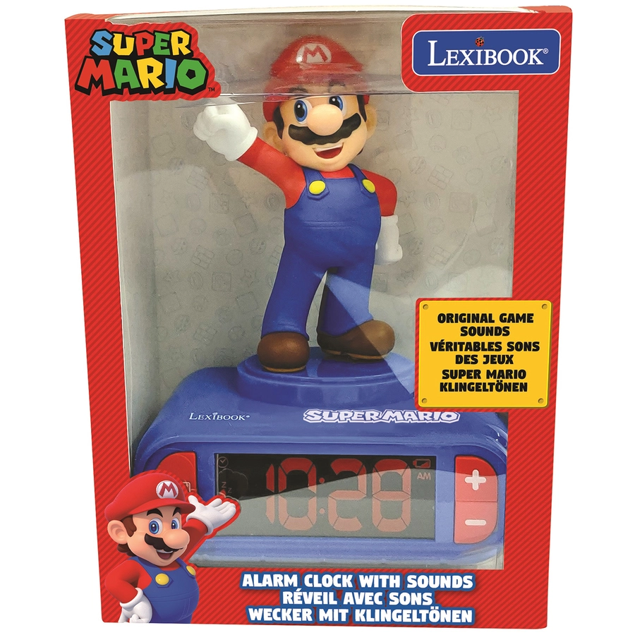 LEXIBOOK Nintendo Super Mario Wecker