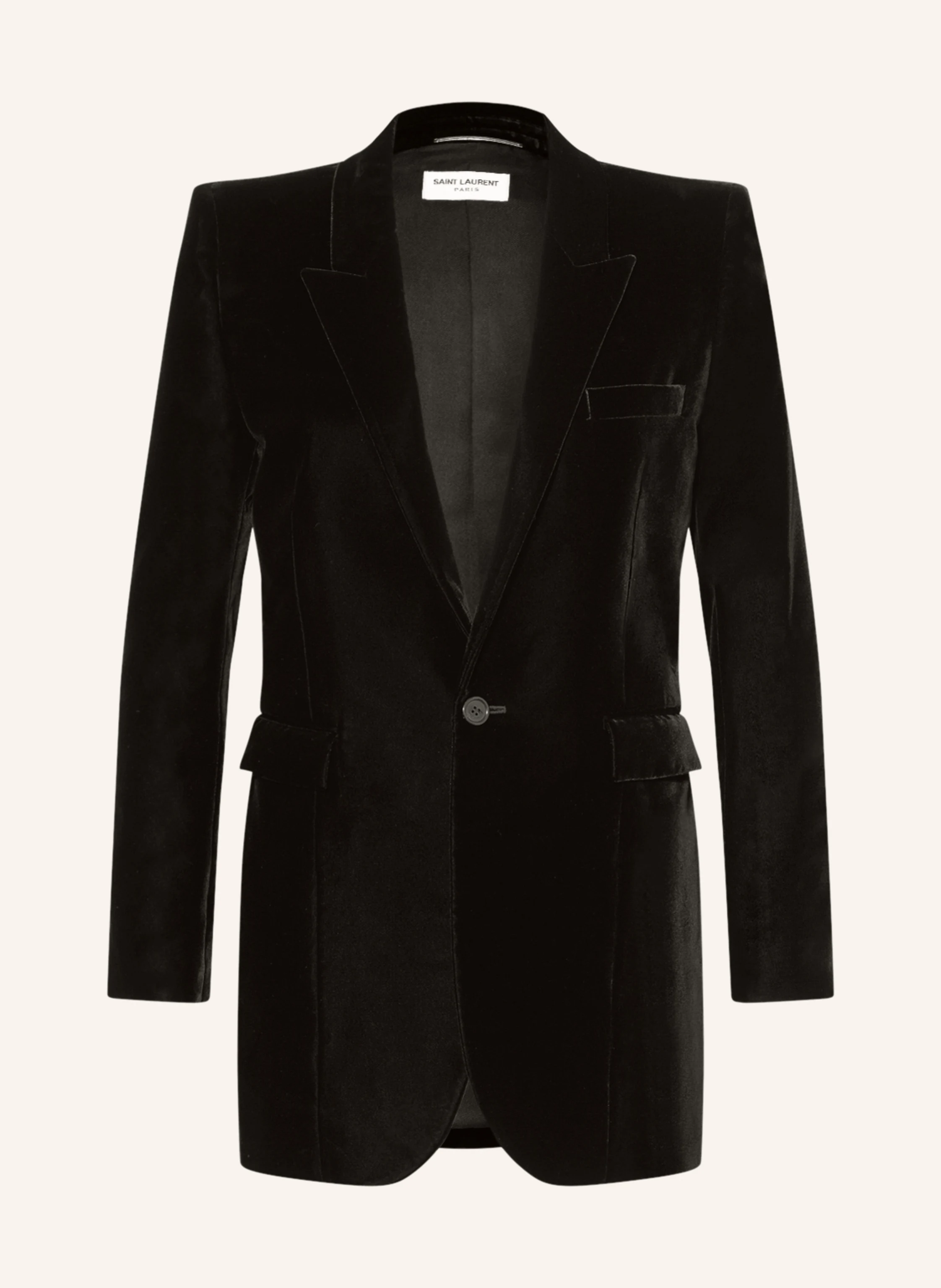 SAINT LAURENT Samtblazer