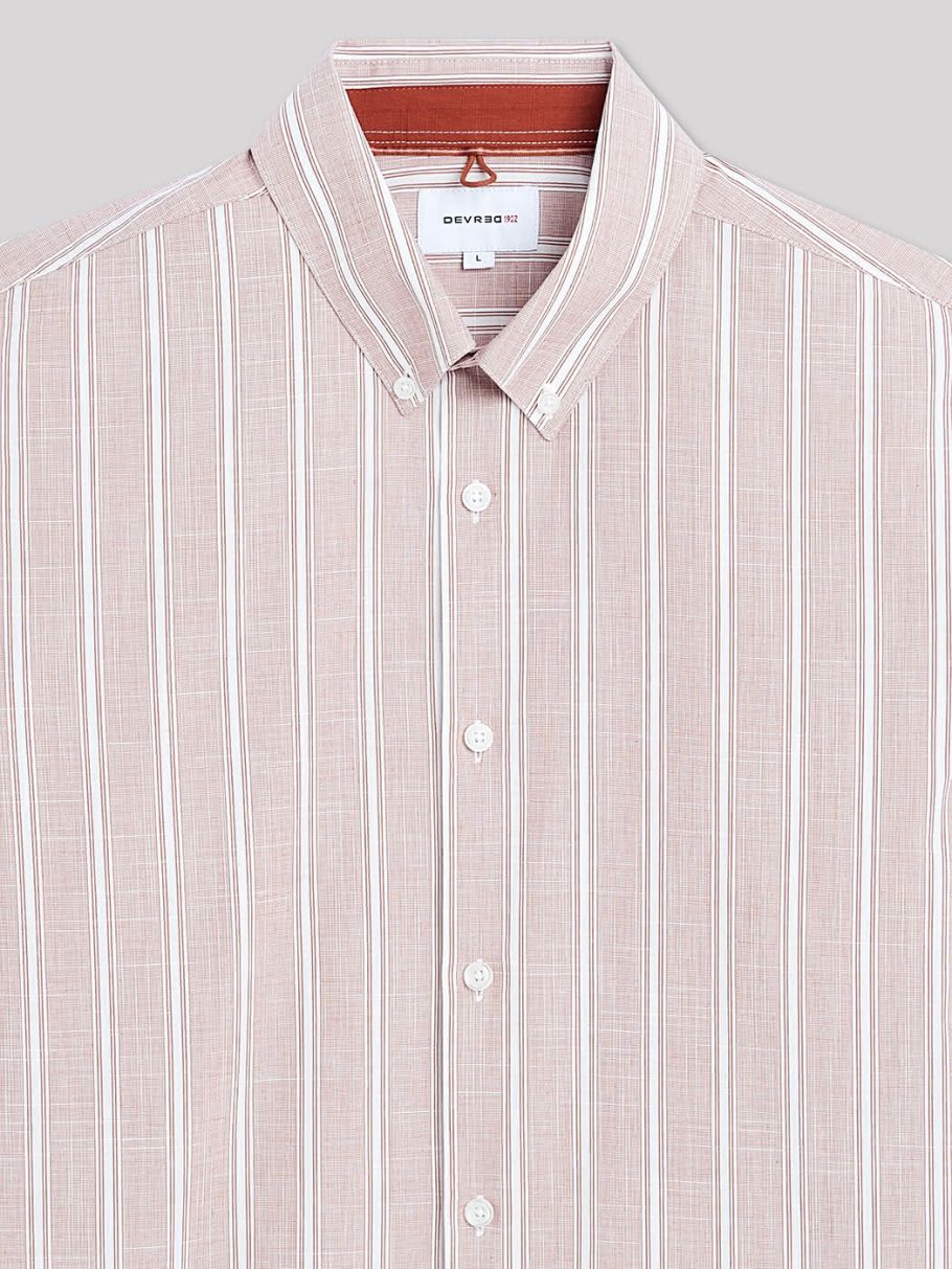 Chemise slim rayée