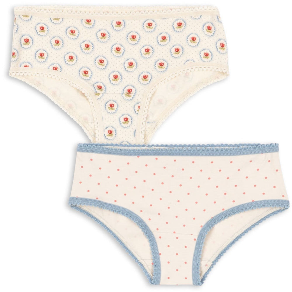 Køb Konges Sløjd Pirouette Dot/Mirage Basic 2 Pak Girl Underbukser Gots